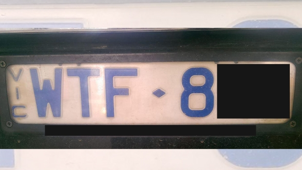 Article image for WTF: Number plate too rude?