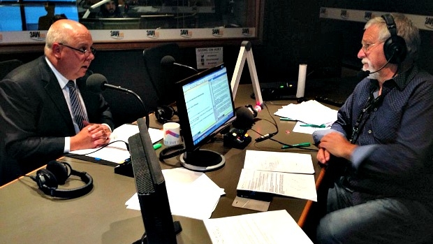 Article image for Full interview: Victorian treasurer Tim Pallas in the studio with Neil Mitchell