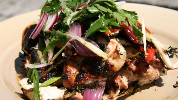 Article image for Recipe: Tobie Puttock’s BBQ Chicken with Marjoram, Chilli and Lemon