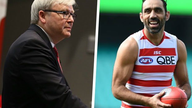 Article image for Neil Mitchell takes Kevin Rudd to task over Adam Goodes comments