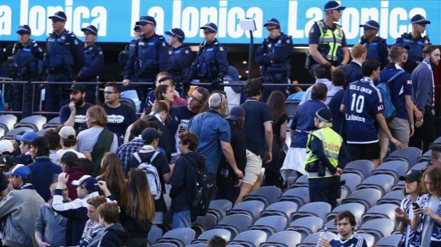 Article image for Michael Lynch says issues with soccer crowds run deeper than the game