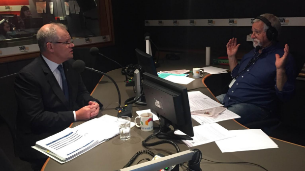 Article image for Full interview: Treasurer Scott Morrison in the studio with Neil Mitchell