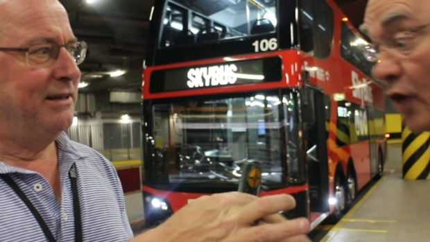 Article image for VIDEO: Ross and John take the SkyBus to Melbourne Airport