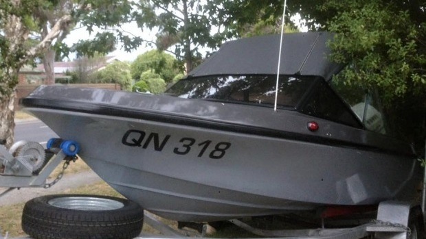 Article image for Stolen boat at Carrum Downs had mate’s ashes on board