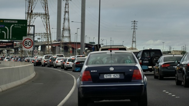 Article image for Melbourne reacts to construction work on Bolte Bridge and West Gate freeway