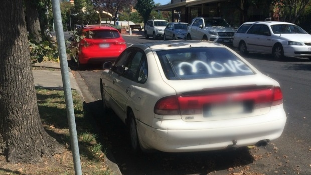 Article image for Mexican standoff over car in Burnso’s street