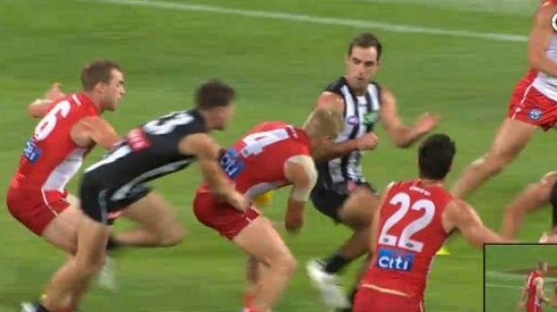 Article image for Steele Sidebottom accepts two-match suspension