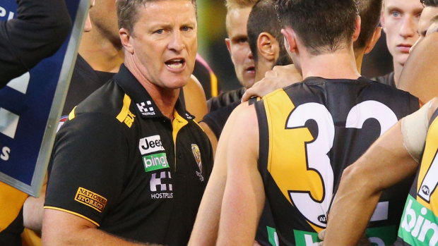 Article image for ‘We’ll still make the eight,’ says Richmond coach Damien Hardwick