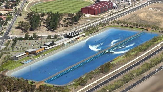 Article image for Massive surf park and wave pool to be built next to Melbourne Airport