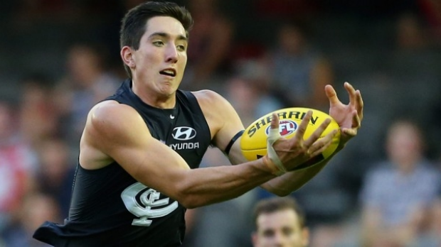 Article image for Carlton young gun Jacob Weitering on contract extension rumours