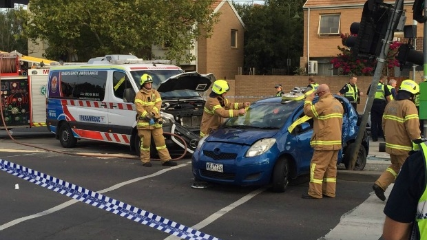 Article image for Pedestrian killed on Racecourse Road after ambulance and car collide