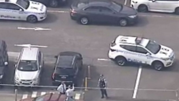 Article image for At least one dead after reports of shooting in Bankstown shopping centre car park, Sydney