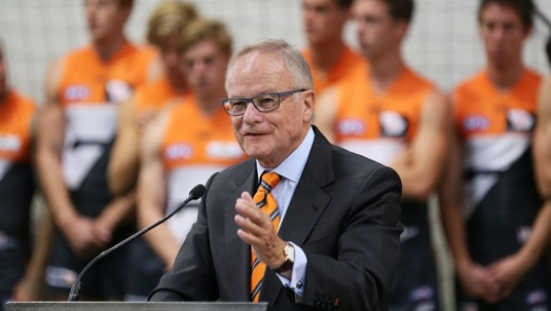 Article image for GWS chairman Tony Shepherd threatens to quit if AFL recruiting zones are changed