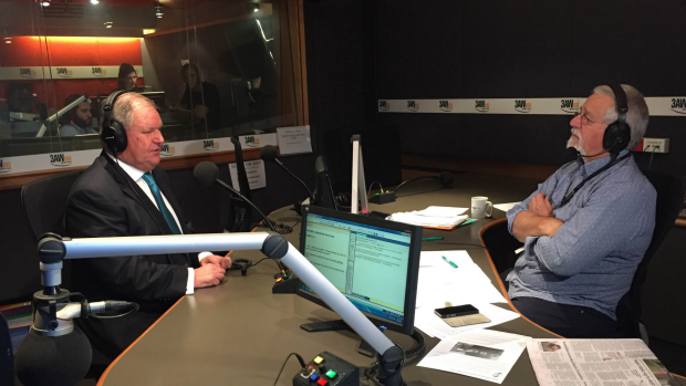 Article image for Lord Mayor Robert Doyle chats with Neil Mitchell about his budget