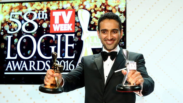 Article image for Waleed Aly speaks with Neil Mitchell after winning the Gold Logie