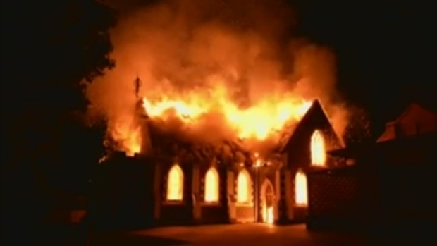 Article image for Geelong mosque at Manifold Heights gutted by suspicious blaze