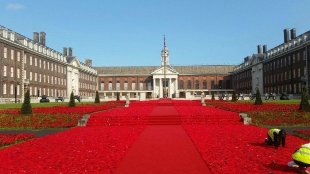 Article image for 300,000 poppies at Chelsea Garden Show