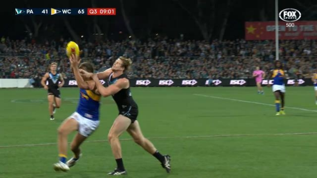 Article image for Tom Jonas handed six-match suspension for hit on Andrew Gaff