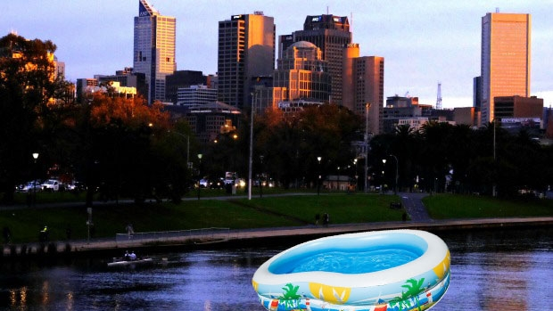 Article image for Plan to run floating swimming pool in Melbourne’s Yarra River