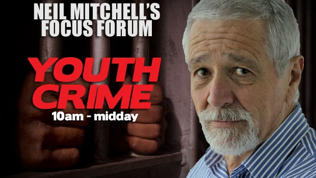 Article image for 3AW FOCUS FORUM: Neil Mitchell explores the issue of Youth Crime