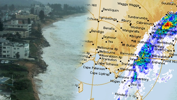 Article image for Large storm expected to hit Victoria later today