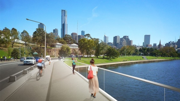 Article image for PICTURES: Swan Street Bridge revamp