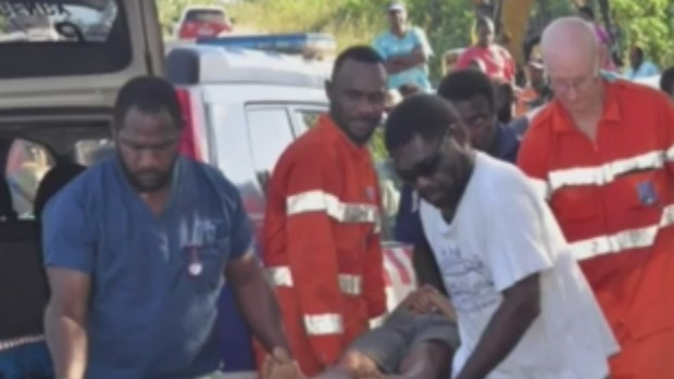Article image for At least two dead, several Australians seriously hurt, in Vanuatu bus crash
