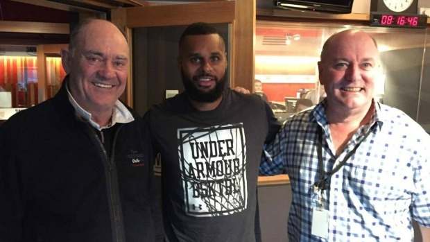 Article image for Australian basketballer Patty Mills joins Ross and John in studio