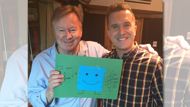 Article image for Mister Maker aka Phil Gallagher in studio with Denis Walter
