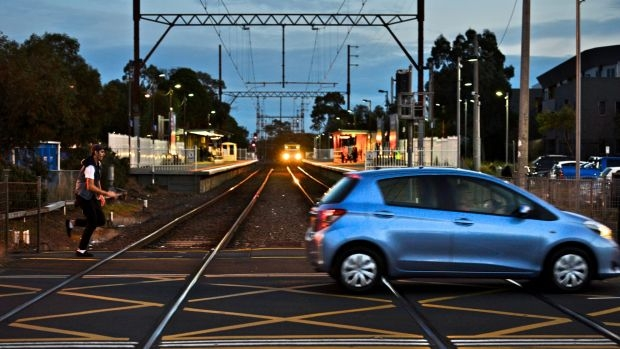 Article image for Public transport disrupted as level crossings work begins