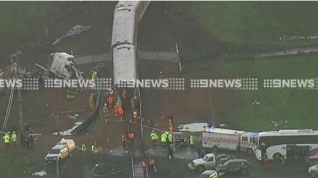 Article image for Locals furious over crash at dangerous Colac train crossing