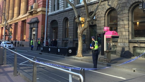 Article image for Woman and child die after falling from balcony on corner of Bourke and Spencer