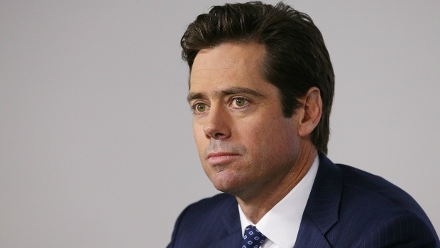 Article image for Gillon McLachlan says umpires are not to blame for Hawthorn’s win over Sydney