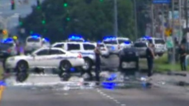 Article image for Three police officers shot dead at Baton Rouge, Louisiana
