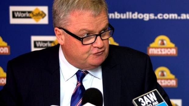 Article image for Bulldogs president Peter Gordon dismisses drama of chief executive’s resignation