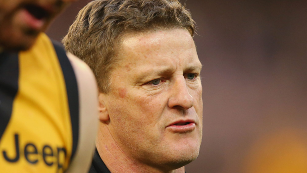 Article image for Richmond fans want coach Damien Hardwick sacked after embarrassing loss