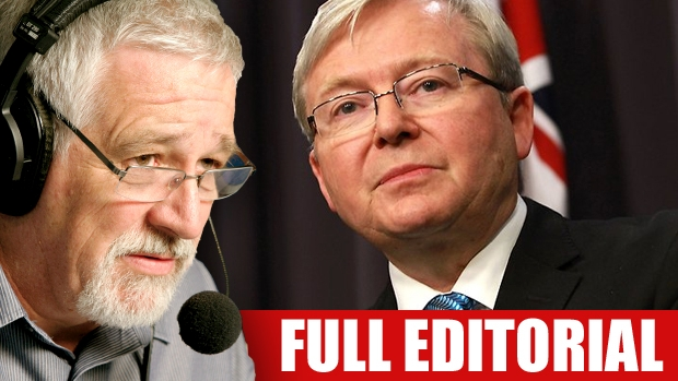 Article image for Neil Mitchell slams Australian politicians who backed Kevin Rudd’s UN bid