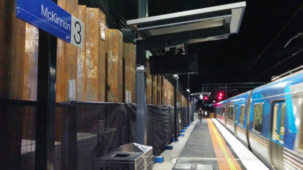 Article image for After 5 weeks of level crossing works, the Frankston line has been reopened.
