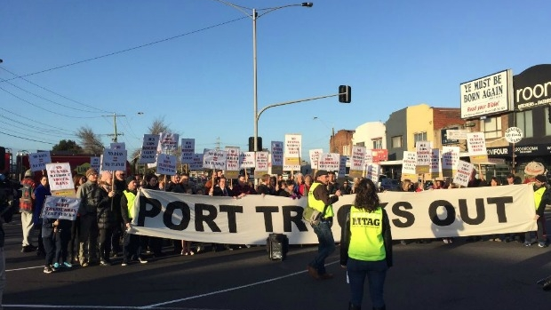 Article image for Yarraville truck protest to block Williamstown Road and Francis Street