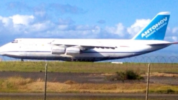 Article image for WATCH: World’s biggest plane leaves Tulla