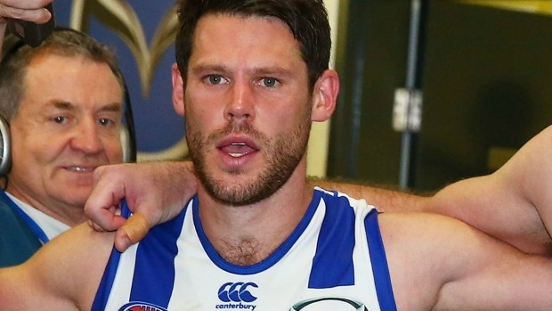 Article image for RUMOUR CONFIRMED: North Melbourne footballer drops weight on head