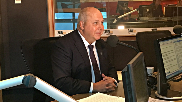 Article image for Neil Mitchell grills Treasurer Tim Pallas in the 3AW studio
