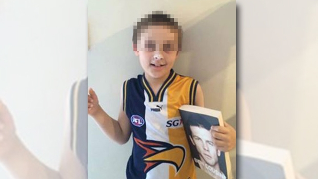 Article image for Perth father responds to ‘blackface’ scandal by dressing son as Ben Cousins