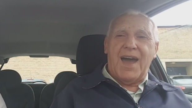 Article image for 3AW Mornings takes a look at viral video of man with dementia singing in car