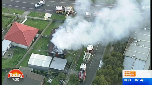 Article image for Woman suffers back burns in Broadmeadows house fire
