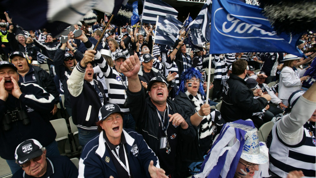Article image for Dwayne Russell said Geelong can forget about a home Preliminary Final
