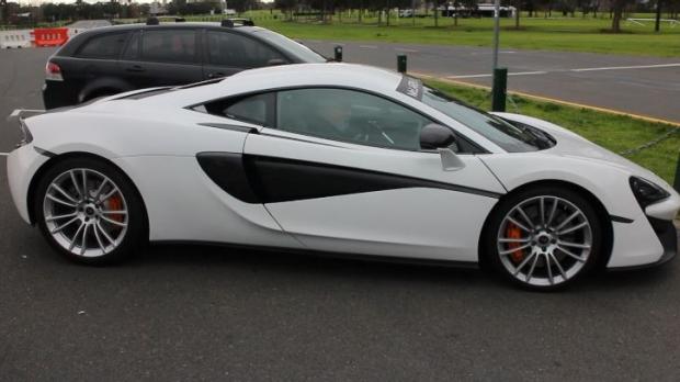 Article image for 360 Camera: Jump in the passenger seat as Neil Mitchell drives the new McLaren