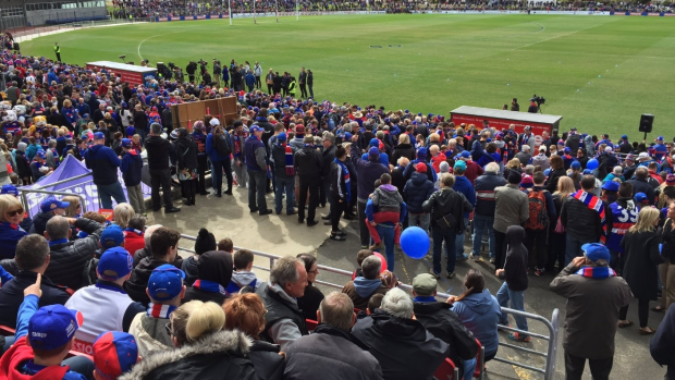 Article image for Furious Western Bulldogs fan Ken hits out at City of Maribyrnong for booking his car outside Whitten Oval