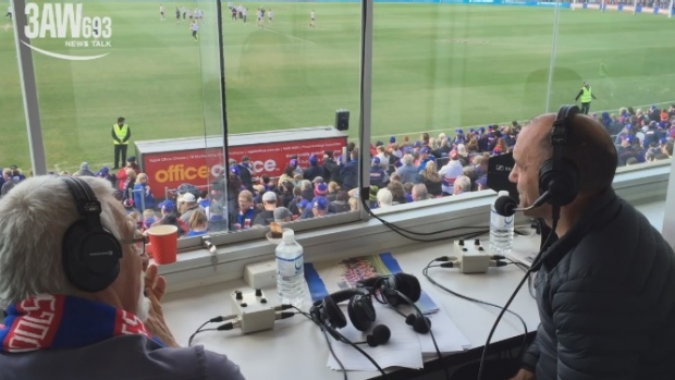 Article image for Western Bulldogs great Tony Liberatore joins Neil Mitchell at Whitten Oval