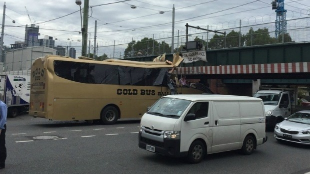 Article image for Ballarat man charged over Montague Street bus crash